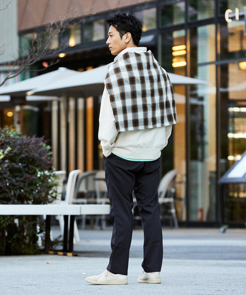 Gramicci（グラミチ）の「GRAMICCI 別注 THICK AND THIN AMUNZEN パンツ（スラックス・メンズ・チャコールグレー/ブラック/ネイビー/ブルー・SMALL/MEDIUM/LARGE/X-LARGE）」の16枚目の写真