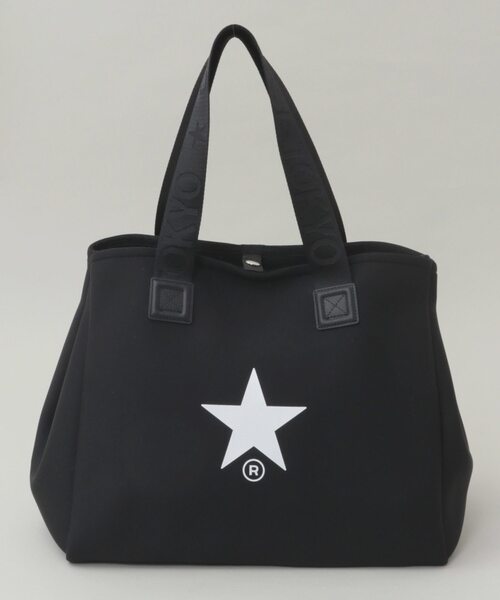 Converse Tokyo 黒ナイロントートバッグ 男女兼用 コンバーストーキョー ナイロントートバッグ