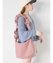 くしゅくしゅギャザーショルダーバッグ