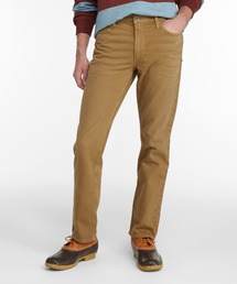 デニムパンツ（ブラウン/茶色系・ブランドロゴ）ファッション通販