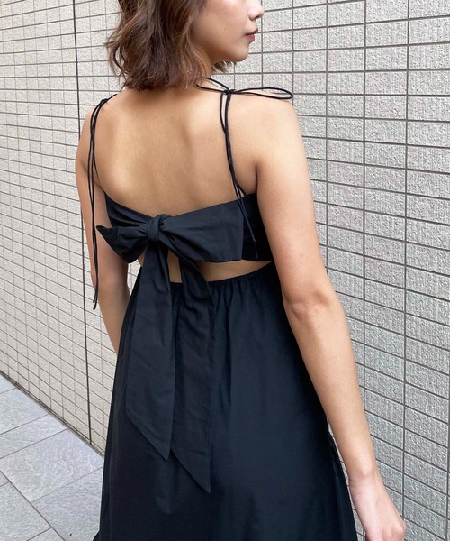 SPIRALGIRL(スパイラルガール)の「バックリボンティアードワンピース(ワンピース・レディース・ブラック/ピンク/ブルー・FREE)」の16枚目の写真