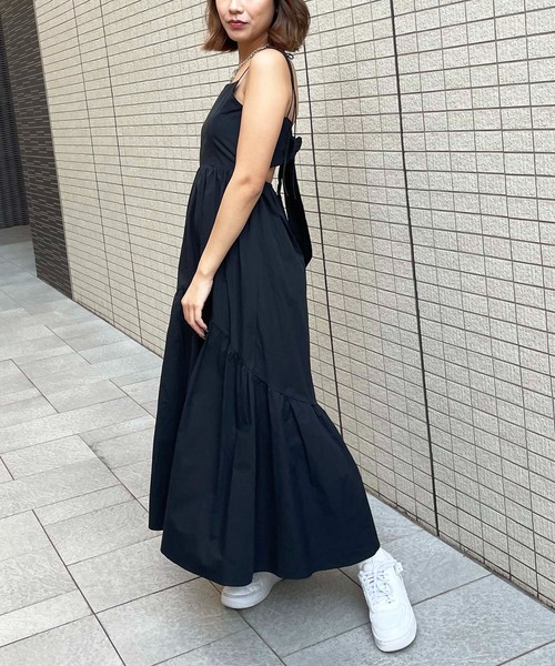 SPIRALGIRL(スパイラルガール)の「バックリボンティアードワンピース(ワンピース・レディース・ブラック/ピンク/ブルー・FREE)」の21枚目の写真