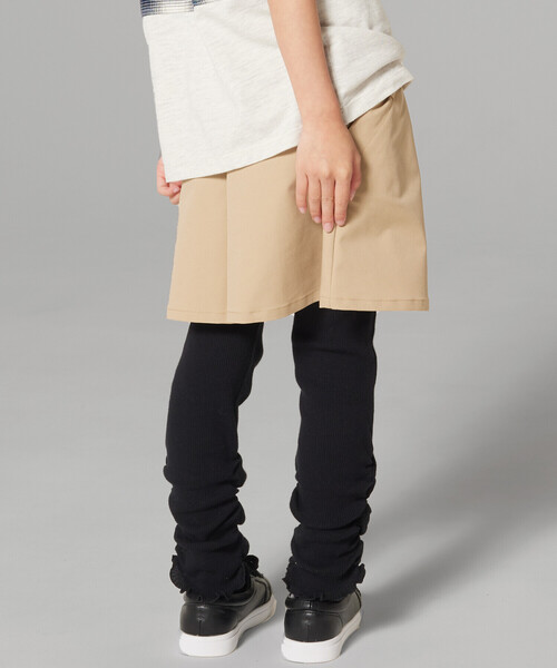COMME CA ISM（コムサイズム）の「キュロットスカート（スカート・キッズ・ミント/ブラック/ピンク/ベージュ・110cm/100cm/120cm/130cm/140cm/150cm）」の8枚目の写真