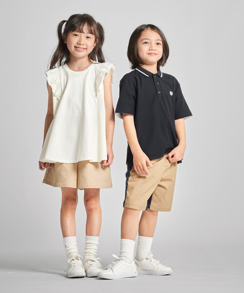 COMME CA ISM（コムサイズム）の「キュロットスカート（スカート・キッズ・ミント/ブラック/ピンク/ベージュ・110cm/100cm/120cm/130cm/140cm/150cm）」の10枚目の写真