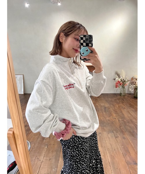 JUMELLE(ジュメロ)の「【4色展開】check shushu(シュシュ・レディース・ブラック/レッド/ピンク/ブルー・FREE)」の12枚目の写真