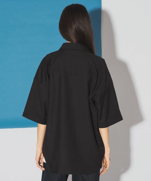 SELLE GLANT（セレグランテ）の「2WAY WESTERN SHIRT JACKET/2WAYウエスタンシャツジャケット（シャツ/ブラウス・メンズ・ブラック/ブラウン・SMALL/MEDIUM/LARGE）」の9枚目の写真