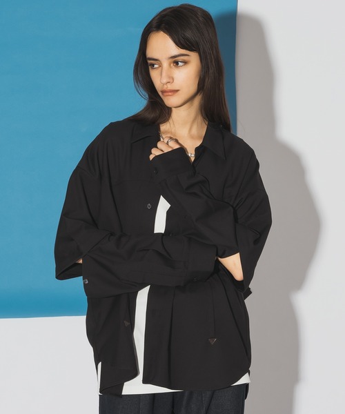 ✨HELLYHANSEN✨シャツジャケット テーラード ウエスタン ダークグレー セール】2WAY WESTERN SHIRT JACKET/2WAYウエスタンシャツ