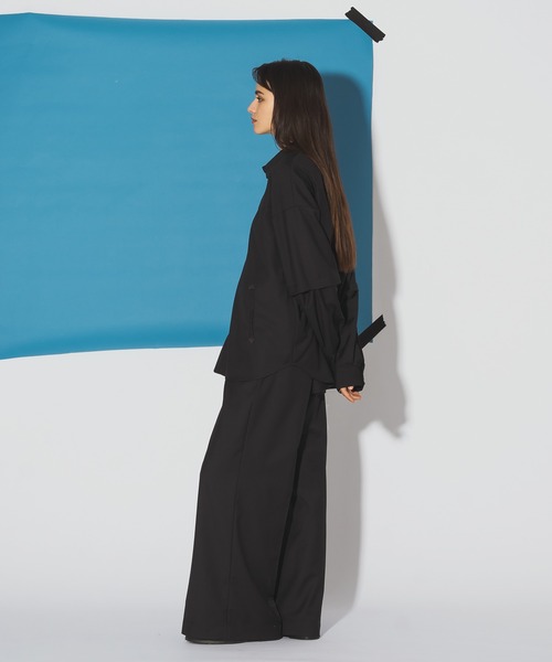 SELLE GLANT（セレグランテ）の「2WAY WESTERN SHIRT JACKET/2WAYウエスタンシャツジャケット（シャツ/ブラウス・メンズ・ブラック/ブラウン・SMALL/MEDIUM/LARGE）」の11枚目の写真