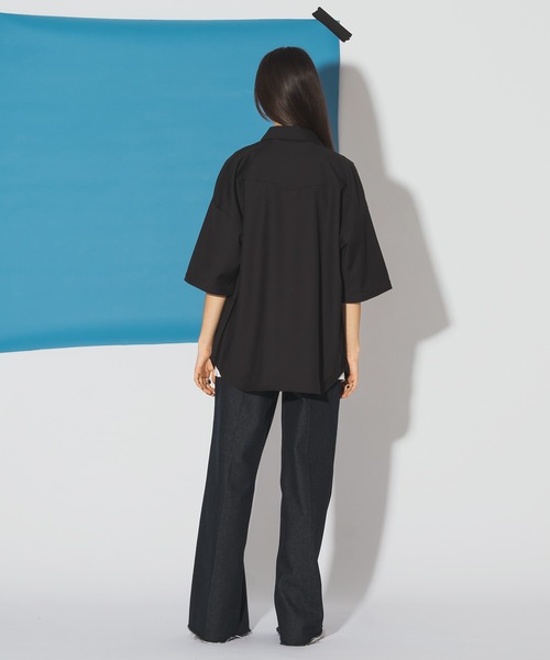 SELLE GLANT（セレグランテ）の「2WAY WESTERN SHIRT JACKET/2WAYウエスタンシャツジャケット（シャツ/ブラウス・メンズ・ブラック/ブラウン・SMALL/MEDIUM/LARGE）」の15枚目の写真