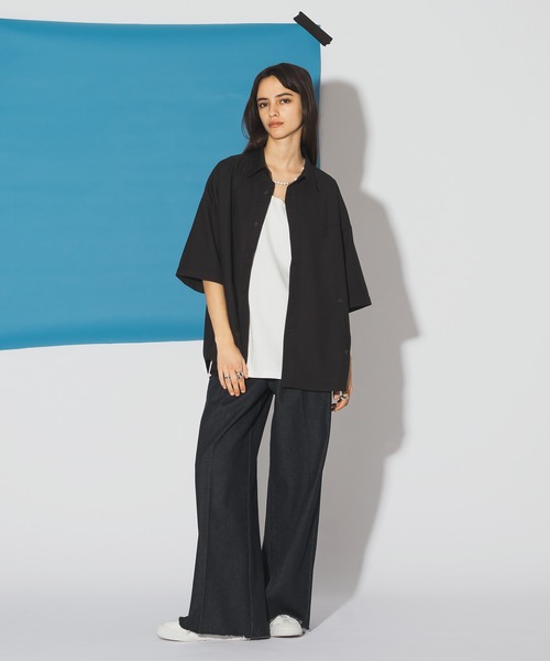 SELLE GLANT（セレグランテ）の「2WAY WESTERN SHIRT JACKET/2WAYウエスタンシャツジャケット（シャツ/ブラウス・メンズ・ブラック/ブラウン・SMALL/MEDIUM/LARGE）」の13枚目の写真