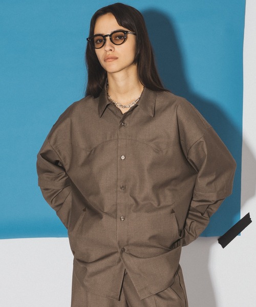 selle glant（セレグランテ）の「2WAY WESTERN SHIRT JACKET/2WAY