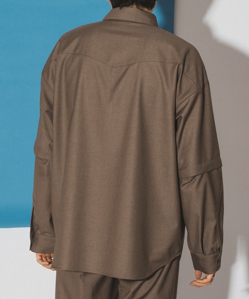 セール】2WAY WESTERN SHIRT JACKET/2WAYウエスタンシャツジャケット