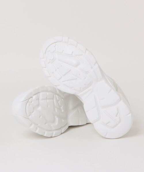 Parade（パレード）の「【厚底】軽量ダッドスニーカー　AMT1052（スニーカー・レディース・ホワイト/ホワイト×ピンク・S/M/L/LL）」の4枚目の写真