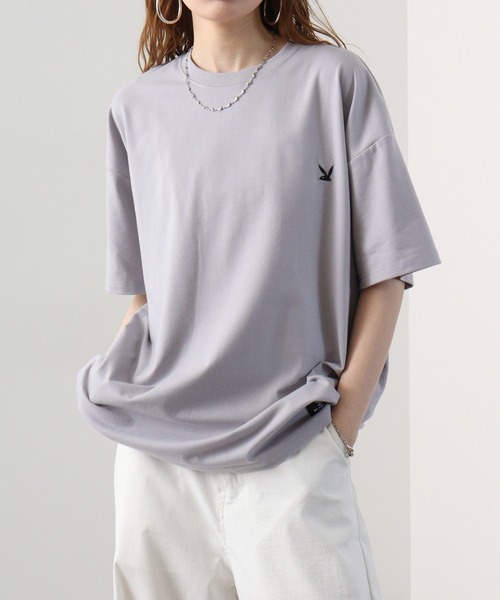 PLAYBOY（プレイボーイ）の「PLAYBOYビッグTシャツ（Tシャツ/カットソー・メンズ・グレー系/グレー/ブラック/ブラック系・M/XL/L）」の19枚目の写真