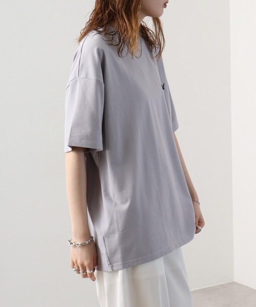 PLAYBOY（プレイボーイ）の「PLAYBOYビッグTシャツ（Tシャツ/カットソー・メンズ・グレー系/グレー/ブラック/ブラック系・M/XL/L）」の22枚目の写真