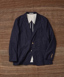 【WILD LIFE TAILOR】ホップサック ネイビー ブレザー