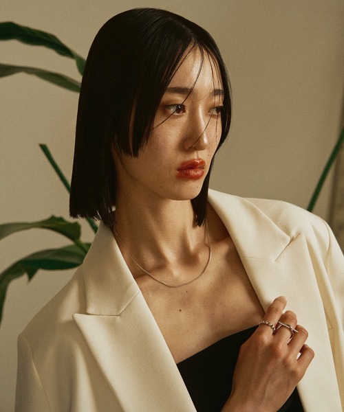 bonu.（ボヌ）の「【silver925】スネークチェーンネックレス（ネックレス・レディース・シルバー・FREE）」の5枚目の写真