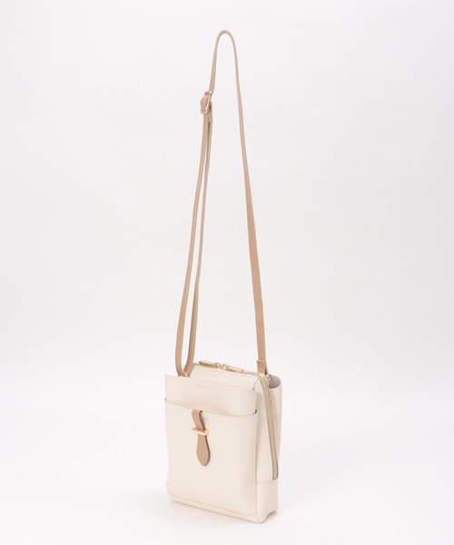 雑誌InRed4月号掲載】三層ミニショルダーバッグ（ショルダー