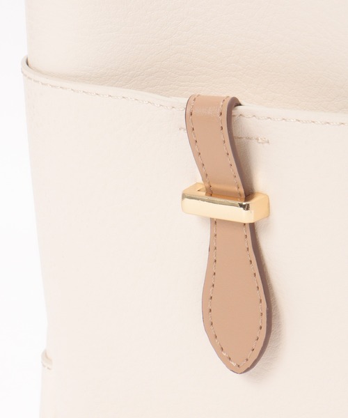 ikka(イッカ)の「【雑誌InRed4月号掲載】三層ミニショルダーバッグ(ショルダーバッグ・レディース・オフホワイト/ブラック/シルバーグレー/ベージュ/その他1/その他2/キャメル/グレイッシュベージュ/ライトグレー・FREE)」の13枚目の写真