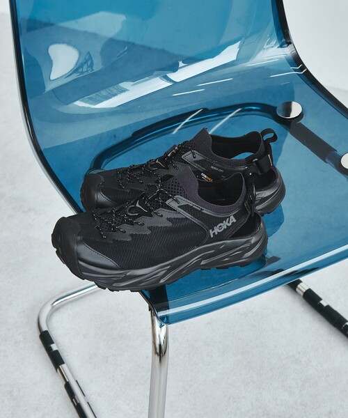 HOKA(ホカ)の「<HOKA ONE ONE>ホパラ 2 スニーカー(スニーカー・メンズ・ブラック/オリーブ・26cm/27cm/28cm)」の1枚目の写真