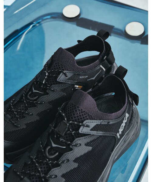 HOKA(ホカ)の「<HOKA ONE ONE>ホパラ 2 スニーカー(スニーカー・メンズ・ブラック/オリーブ・26cm/27cm/28cm)」の3枚目の写真