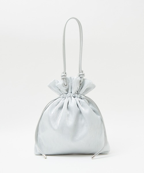 soeur（スール）の「SOEUR/A4プリーツトートバッグ/推し活バッグ/うちわトートバッグ（トートバッグ・レディース・ブラック/アイボリー/ピンクベージュ/ラベンダー/サックスブルー/シルバー・フリー）」の6枚目の写真