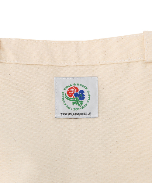 bonjour records（ボンジュールレコーズ）の「Viola & Roses/ヴィオラアンドローゼス bonjour records Collaboration Tote Bags（トートバッグ・メンズ・キナリ・FREE）」の8枚目の写真