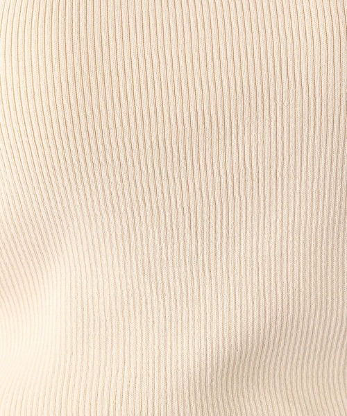 LEPSIM（レプシィム）の「14ゲージリブタンク　987570（タンクトップ・レディース・アイボリー/ブラック/ライトパープル/ベージュ・FREE）」の18枚目の写真