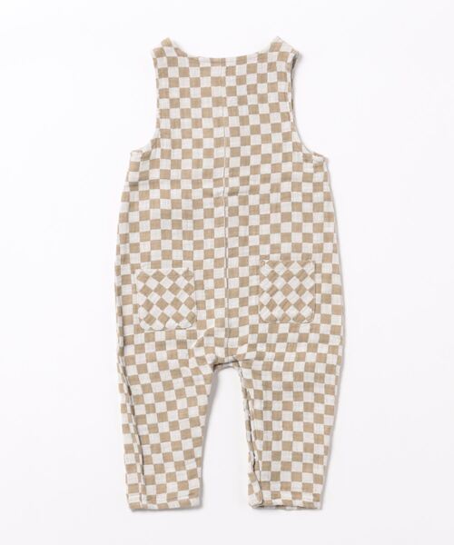 【セール】★Rylee＋Cru★BUTTON JUMPSUIT || OLIVE CHECK（その他ベビー用品）｜Rylee + Cru（ライリーアンドクルー）