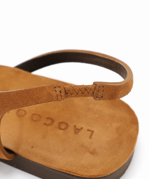 plage(プラージュ)の「【LAOCOONTE/ラオコンテ】EIDER SUEDE サンダル(サンダル・レディース・キャメル・35/36/37/38/39)」の8枚目の写真