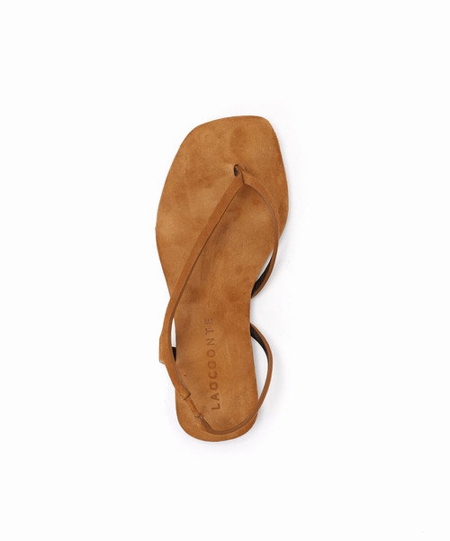 plage(プラージュ)の「【LAOCOONTE/ラオコンテ】EIDER SUEDE サンダル(サンダル・レディース・キャメル・35/36/37/38/39)」の9枚目の写真