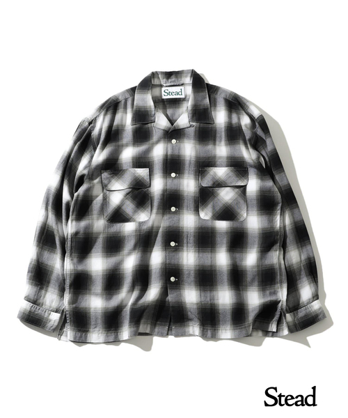 J.S.HOMESTEADジャーナルスタンダードシャンブレーシャツグレーL セール】【J.S.Homestead】INDIGO CHAMBRAY HUNTING SHIRTS