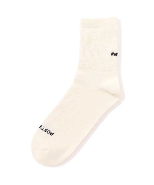 ROSTER SOX（ロスターソックス）の「ROSTER SOX/ロスターソックス  What's up? SOCKS メンズ レディース（ソックス/靴下・メンズ・ブラック/ホワイト・1/2）」の8枚目の写真