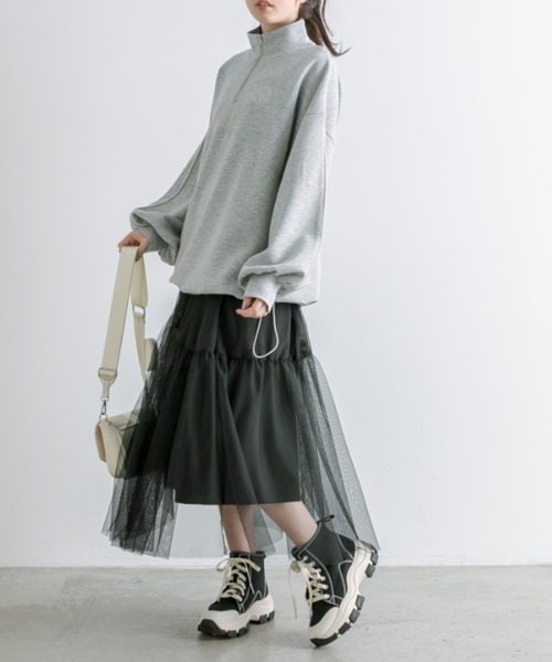 OLIVE des OLIVE（オリーブデオリーブ）の「【S/M/Lサイズ展開】ハイカットスニーカー　1042130010（スニーカー・レディース・ブラック系その他/ブラック/オフホワイト・SMALL/MEDIUM/LARGE）」の15枚目の写真