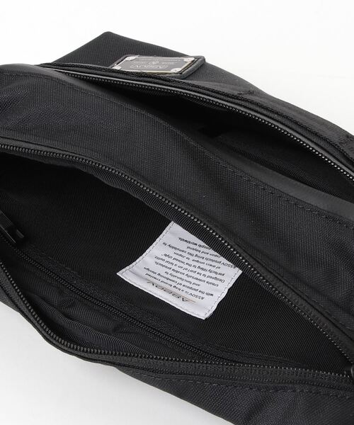 AS2OV(アッソブ)の「【AS2OV/アッソブ】 CORDURA DOBBY 305D FANY PACK(ボディバッグ/ウエストポーチ・メンズ・ブラック・FREE)」の4枚目の写真