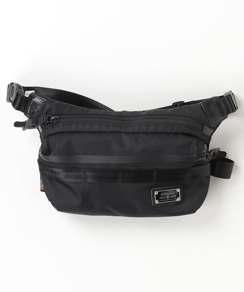 AS2OV(アッソブ)の「【AS2OV/アッソブ】 CORDURA DOBBY 305D FANY PACK(ボディバッグ/ウエストポーチ・メンズ・ブラック・FREE)」の12枚目の写真
