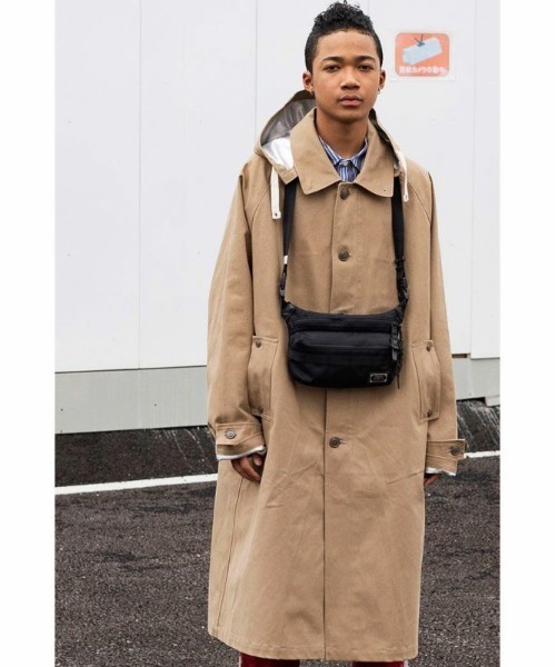 AS2OV(アッソブ)の「【AS2OV/アッソブ】 CORDURA DOBBY 305D FANY PACK(ボディバッグ/ウエストポーチ・メンズ・ブラック・FREE)」の10枚目の写真