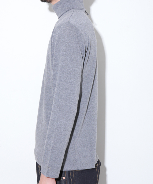 wjk 1 mile（ダブルジェイケイワンマイル）の「【wjk】<STUDIOUS限定>タートルネックカットソー（Tシャツ/カットソー・メンズ・グレー/ブラック/ホワイト・L/M/S）」の18枚目の写真