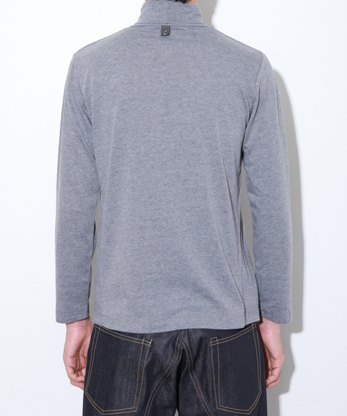 wjk 1 mile（ダブルジェイケイワンマイル）の「【wjk】<STUDIOUS限定>タートルネックカットソー（Tシャツ/カットソー・メンズ・グレー/ブラック/ホワイト・L/M/S）」の13枚目の写真