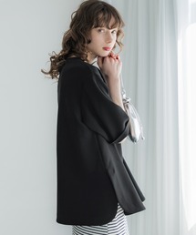 coca（coca）（コカ）の「ハリ感ダンボールテールカットトップス（Tシャツ/カットソー）」