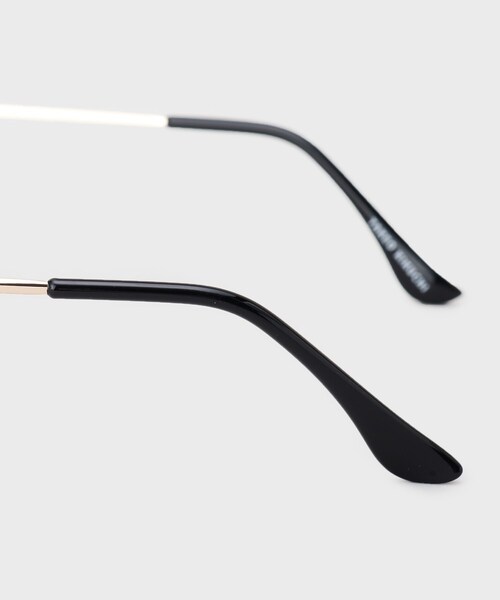 TAKEO KIKUCHI(タケオキクチ)の「◆セル巻 ラウンドサングラス(サングラス・メンズ・ブルー系その他/ブラック・00)」の8枚目の写真