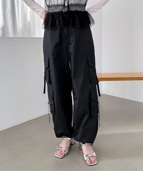 Heather（ヘザー）の「マルチポケットカーゴパンツ　121692（カーゴパンツ・レディース・ホワイト/グレー/ブラック・FREE）」の22枚目の写真