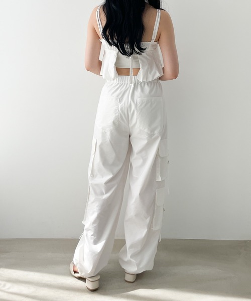 Heather（ヘザー）の「マルチポケットカーゴパンツ　121692（カーゴパンツ・レディース・ホワイト/グレー/ブラック・FREE）」の19枚目の写真