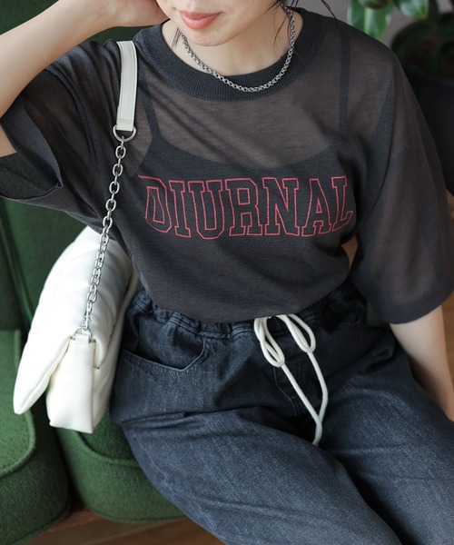 LEPSIM(レプシィム)の「12ゲージシアーロゴプルオーバー 120615(その他トップス・レディース・ライトグレー/ライトベージュ/チャコールグレー/オフホワイト・FREE)」の5枚目の写真