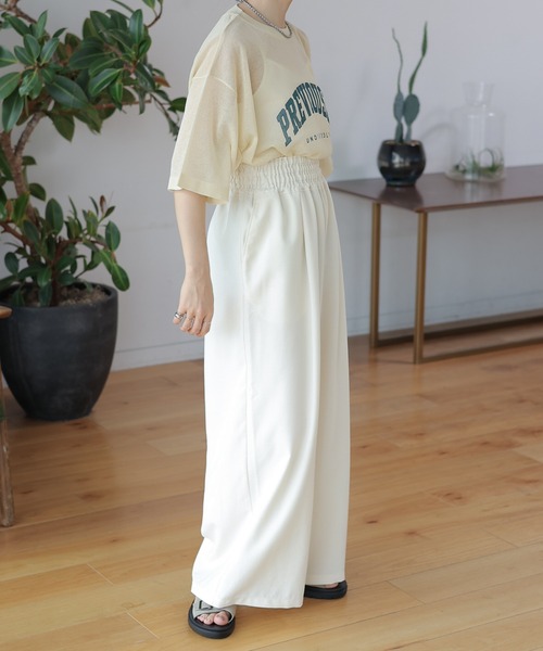 LEPSIM(レプシィム)の「12ゲージシアーロゴプルオーバー 120615(その他トップス・レディース・ライトグレー/ライトベージュ/チャコールグレー/オフホワイト・FREE)」の22枚目の写真