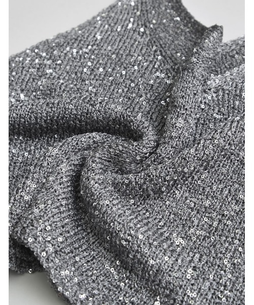 Re:EDIT（リエディ）の「[販売枚数8千枚突破！]スパンコールニットキャミソールビスチェ（キャミソール・レディース・ベージュ/ホワイト/ブラック/グレー/ブラック×シルバー・MEDIUM/LARGE）」の17枚目の写真