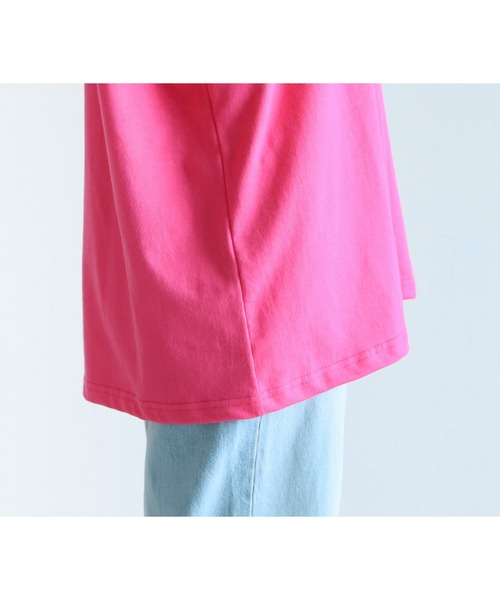 reca(レカ)の「ロゴプリントTシャツ(Tシャツ/カットソー・レディース・ブルー/ピンク/ホワイト・FREE)」の18枚目の写真