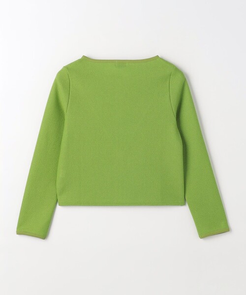 green label relaxing（グリーンレーベルリラクシング）の「メッシュ ジップ カーディガン（カーディガン/ボレロ・レディース・ホワイト/ライム/ネイビー・FREE）」の21枚目の写真