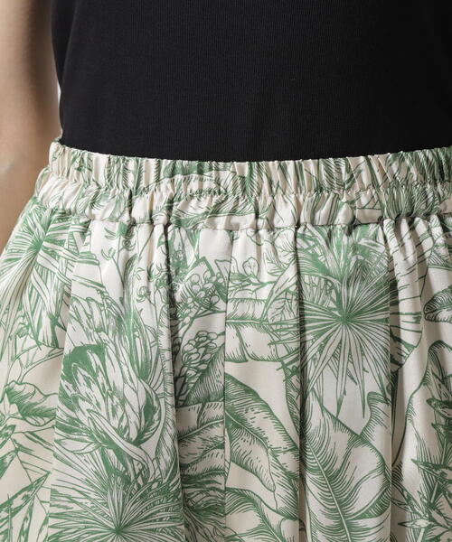 DROIT BELLO（ドロイトベロ）の「DROIT BELLO (ドロイトベロ) リーフ柄イージーパンツ（その他パンツ・レディース・モスグリーン・F）」の6枚目の写真
