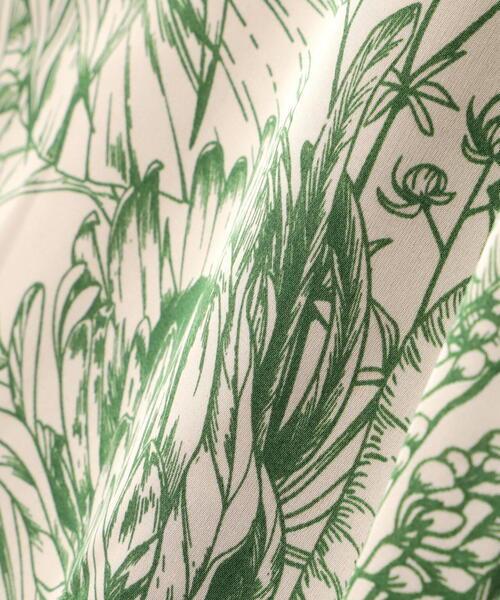 DROIT BELLO（ドロイトベロ）の「DROIT BELLO (ドロイトベロ) リーフ柄イージーパンツ（その他パンツ・レディース・モスグリーン・F）」の11枚目の写真